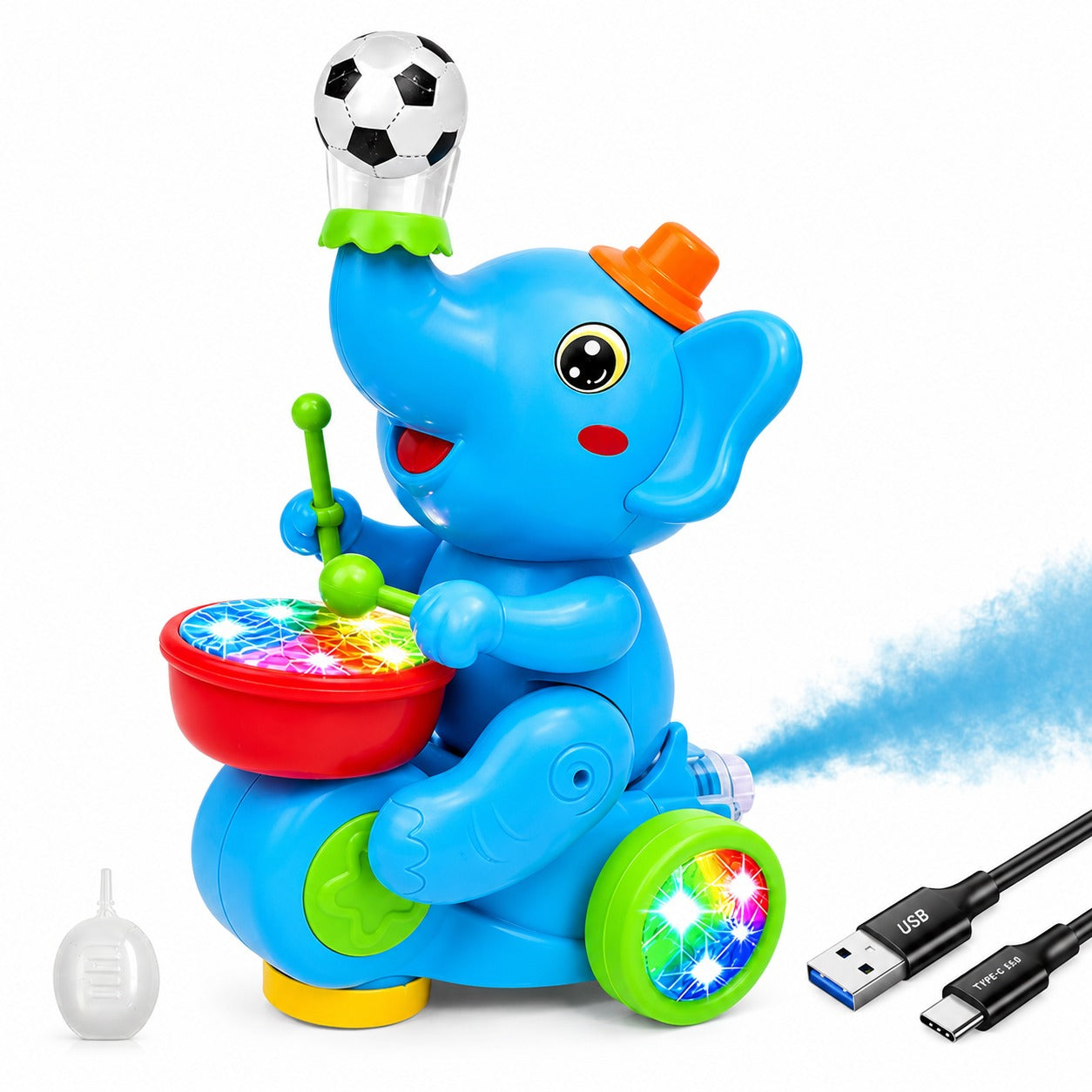 Musical Dancing Elephant Toy