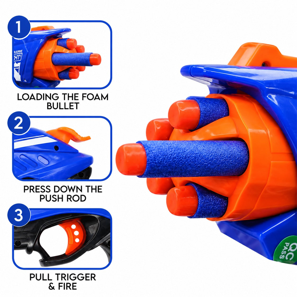 Blaze Storm Foam Dart Blaster