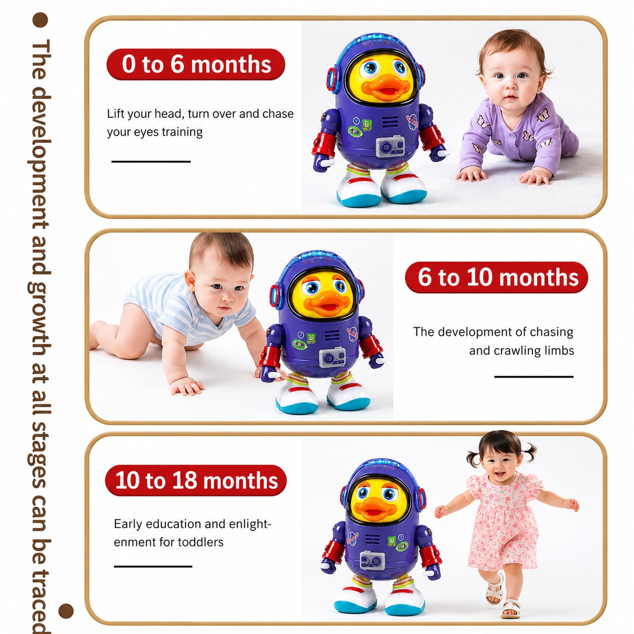 Dancing Space Duck Toy