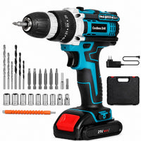 21V Cordless Drill & Screwdriver Set