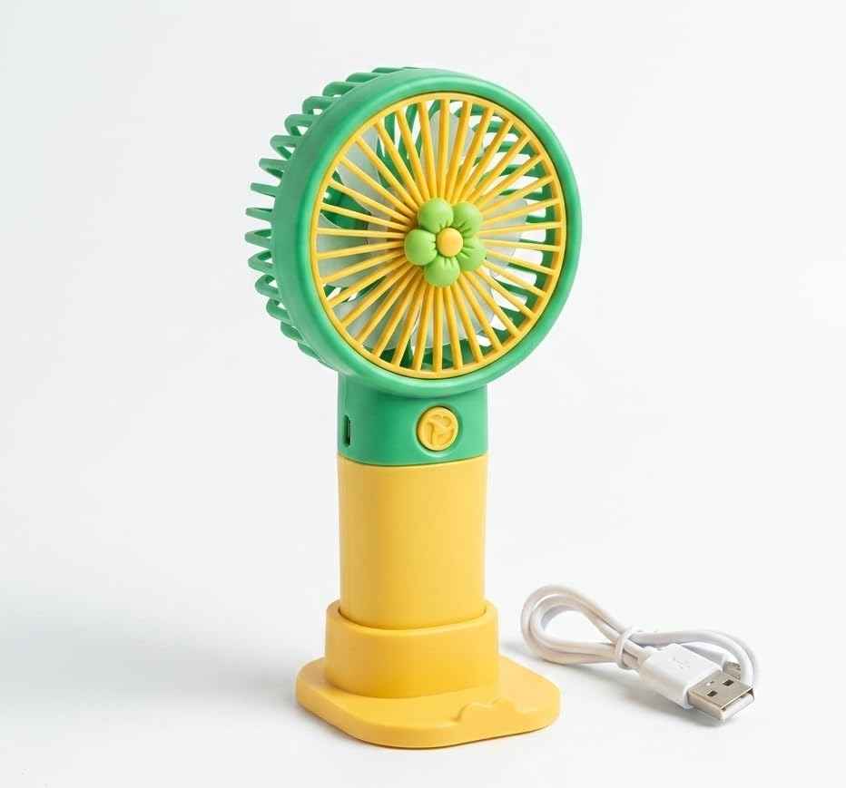 Cute Flower Mini Handheld Fan
