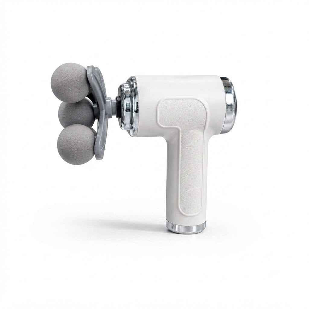 Massage Gun BLD-780 with 9 Heads & 6 Speed Levels – Rechargeable Cordless Percussion Body Massager with Digital Display, Low-Noise Motor & USB Charging for Adults