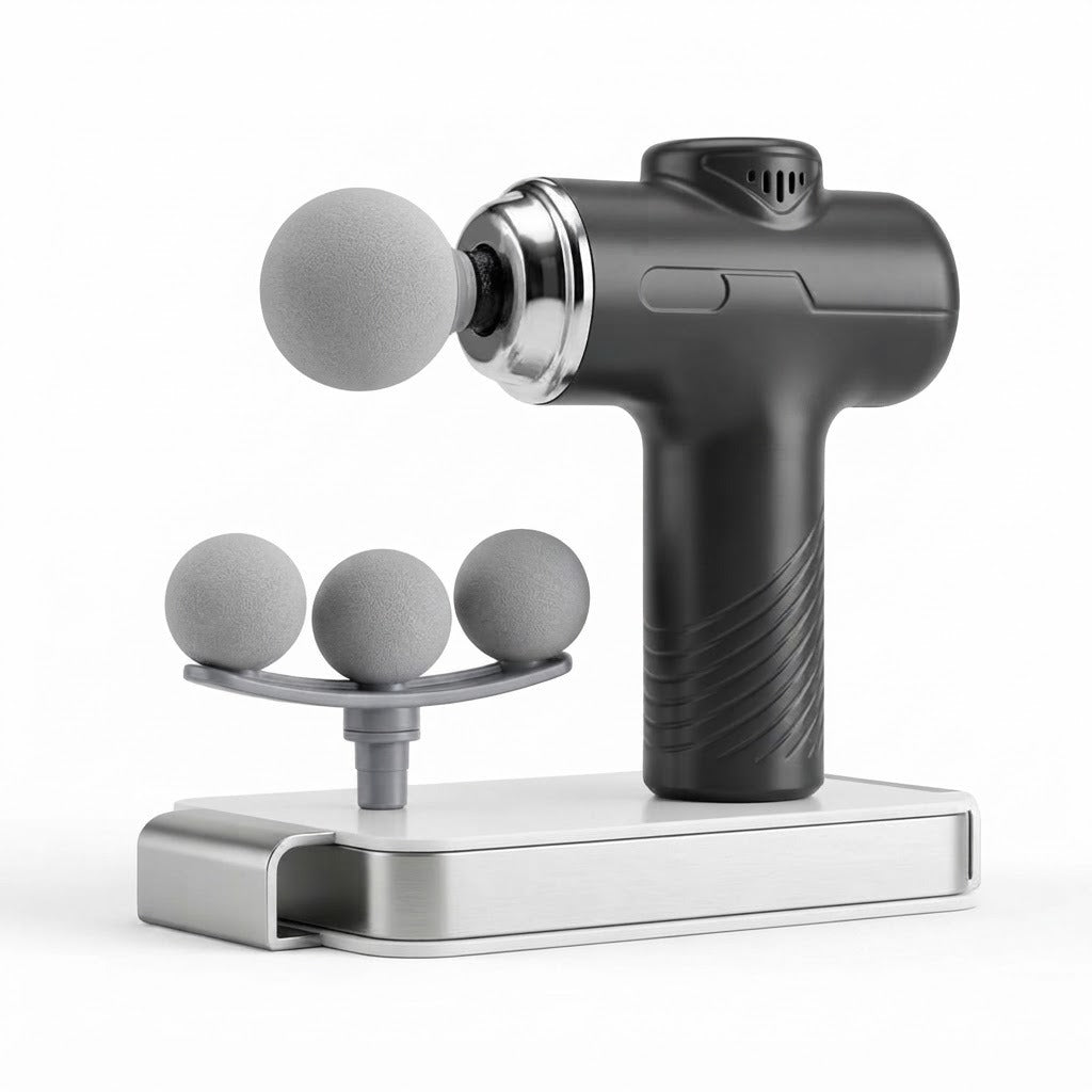 AS-130 Fascia Massage Gun – Deep Tissue Percussion Muscle Massager, USB-C, 6 Modes
