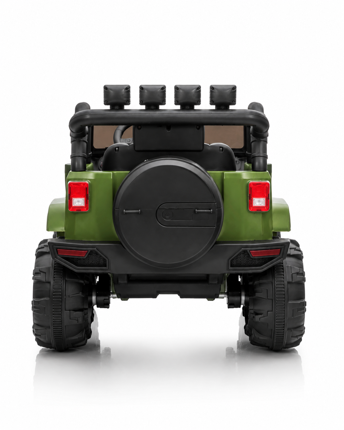 Kids Electric Ride-On 4x4 SUV (FUN-009) – Rechargeable Off-Road Car with Manual & Remote Control, LED Lights & Magnetic Doors