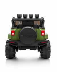 Kids Electric Ride-On 4x4 SUV (FUN-009) – Rechargeable Off-Road Car with Manual & Remote Control, LED Lights & Magnetic Doors