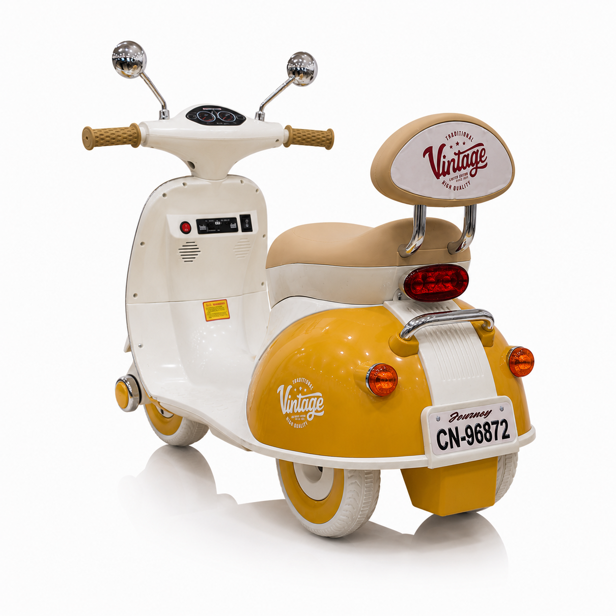 Vintage Rider 08 Kids Ride-On Bike Scooter