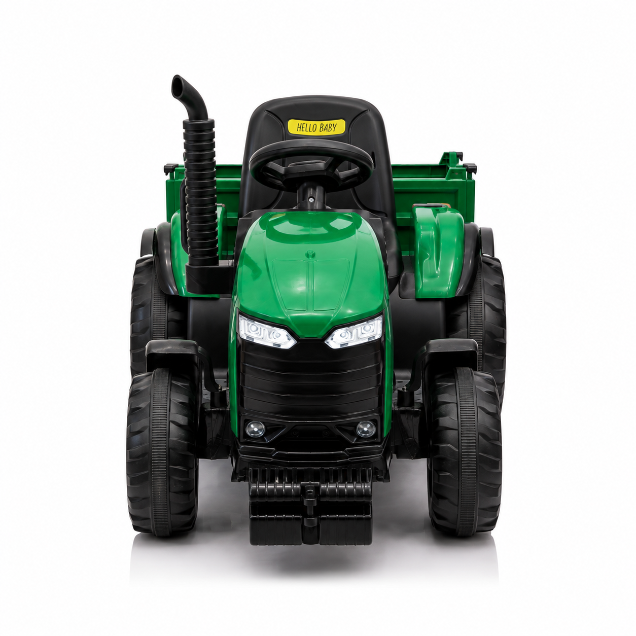 Kids Ride-On Electric Tractor 24V Tractor-Trolly-Big with Trailer & Remote Control