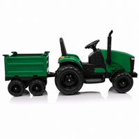 Kids Ride-On Electric Tractor 24V Tractor-Trolly-Big with Trailer & Remote Control