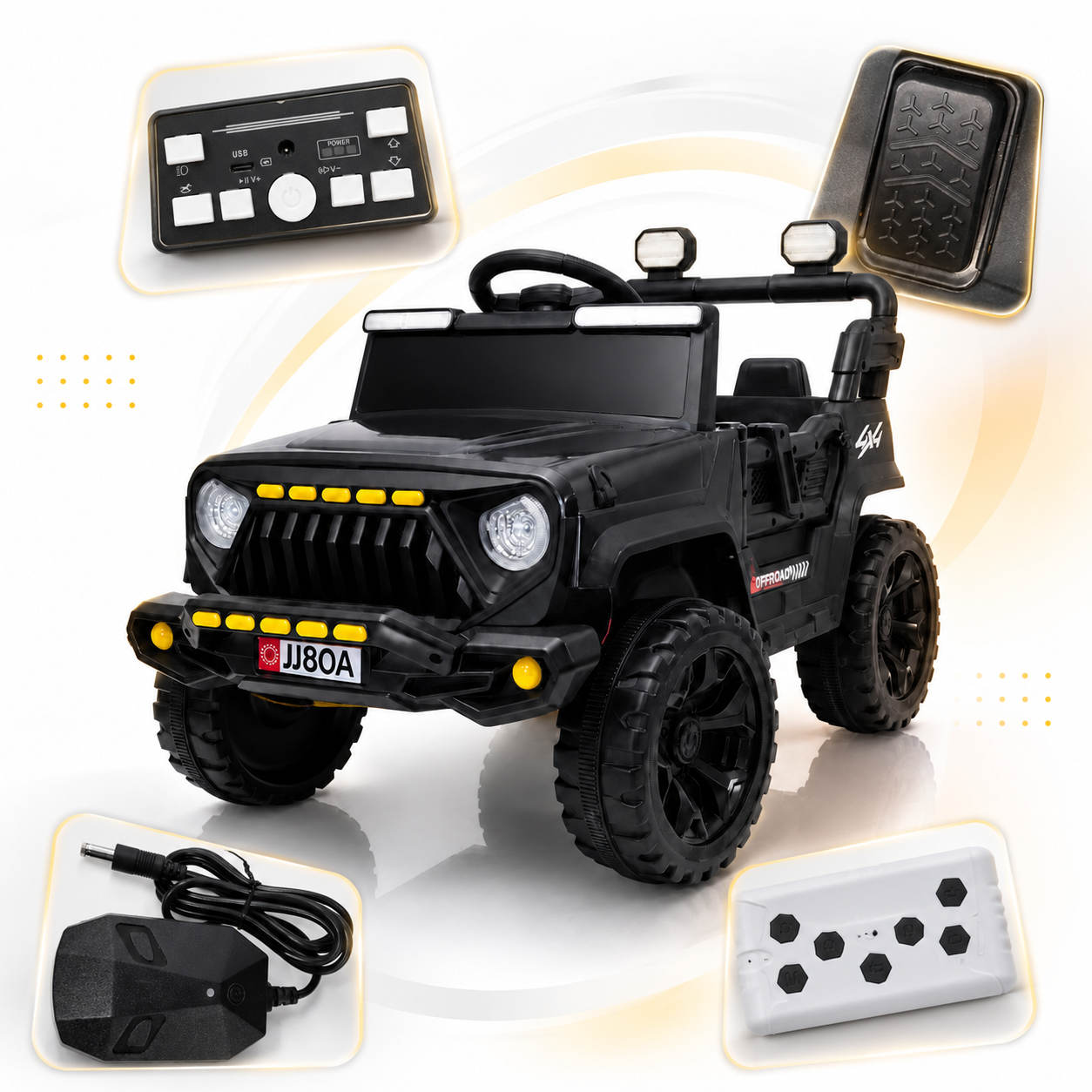 4×4 Kids Electric Ride-On Jeep