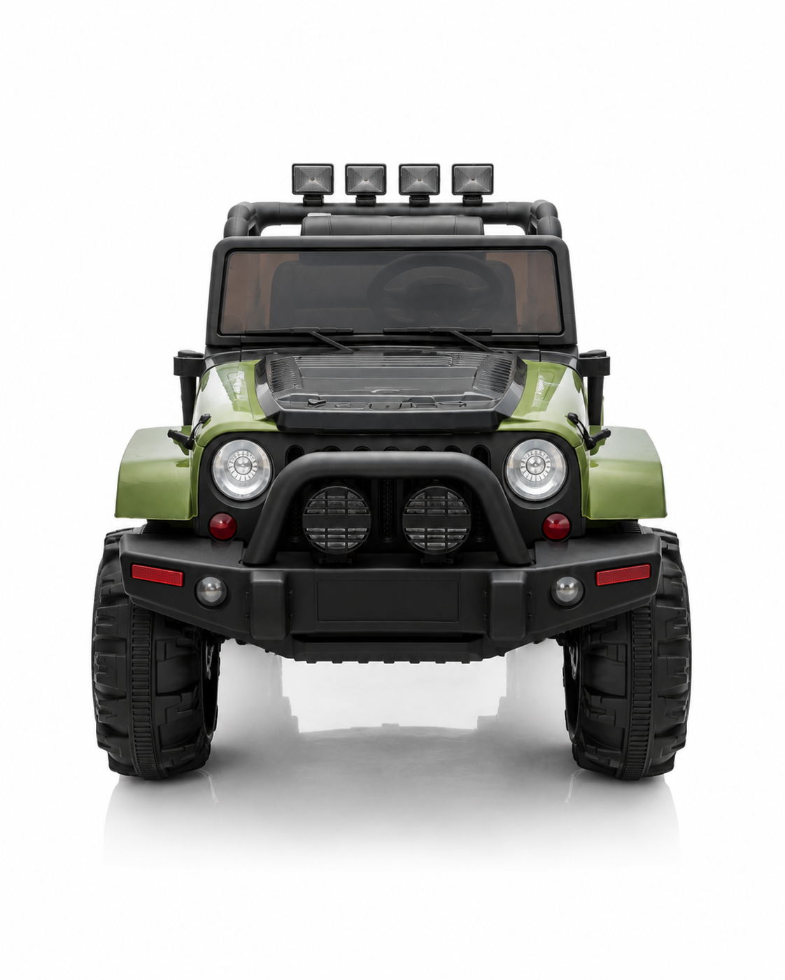 Kids Electric Ride-On 4x4 SUV (FUN-009) – Rechargeable Off-Road Car with Manual & Remote Control, LED Lights & Magnetic Doors