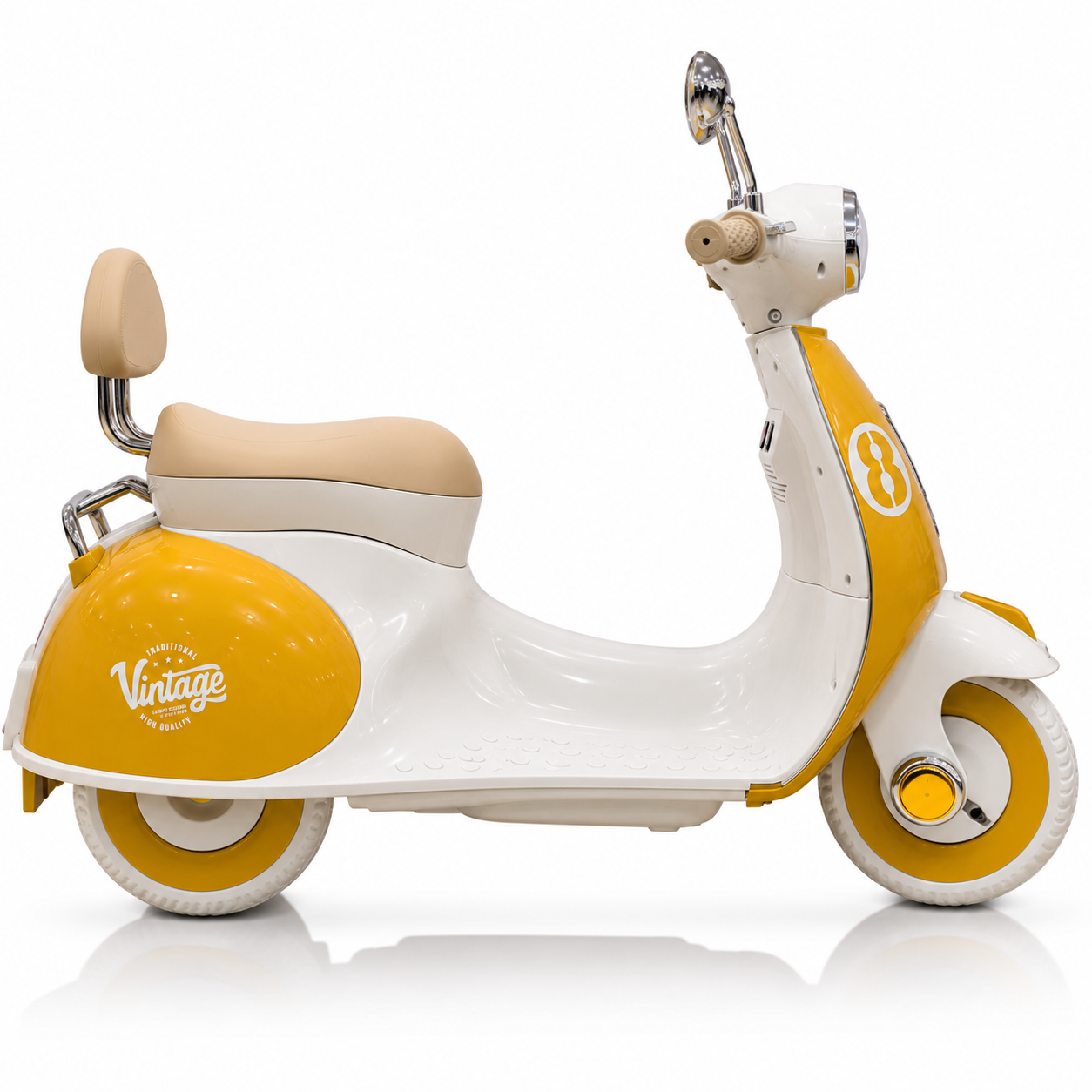Vintage Rider 08 Kids Ride-On Bike Scooter