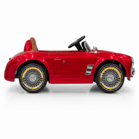 Vintage-Style Kids Ride-On Sports Car with Parental Remote