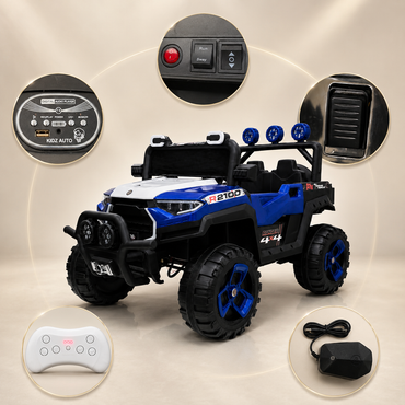 Kids Electric Ride-On SUV Car KAB-J2100 12V 4×4