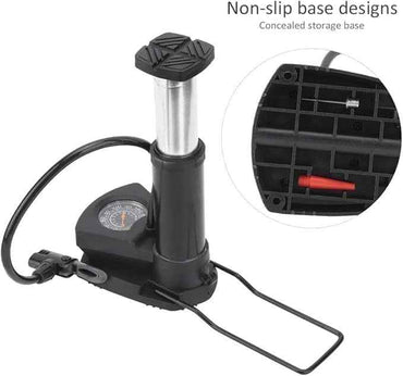 Foot Air Pump with Pressure Gauge