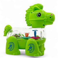 Gear Horse Musical Walking Toy