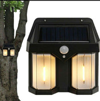 Title: Solar Wall Lamp MZ M994 – Motion Sensor Dual LED Outdoor Light, Wire-Free & Weatherproof with Dusk-to-Dawn Charging