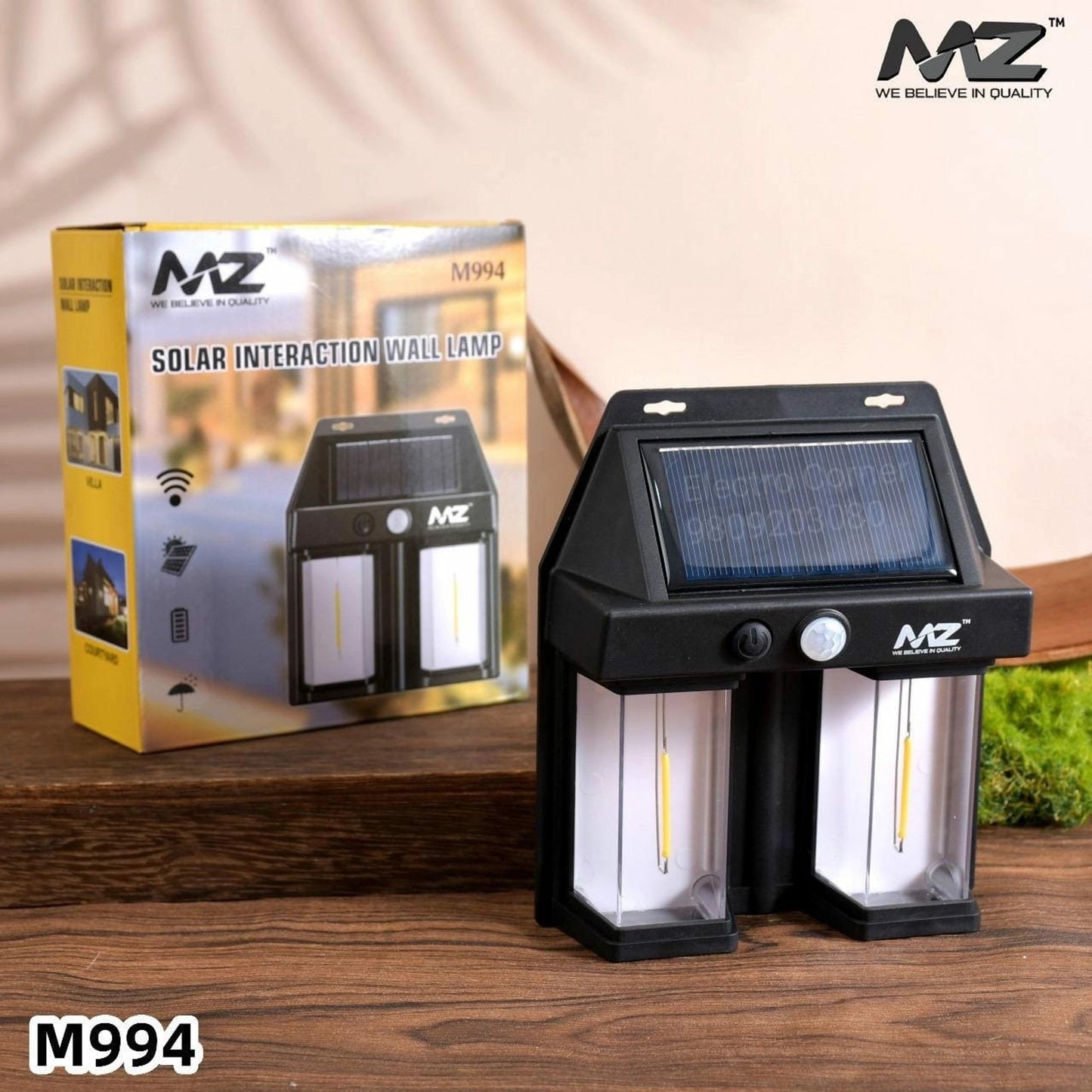 Solar Powered Wall Lamp