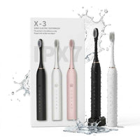 Sonic Electric Toothbrush X-3 – 5 Cleaning Modes for Plaque, Whitening & Sensitive Teeth