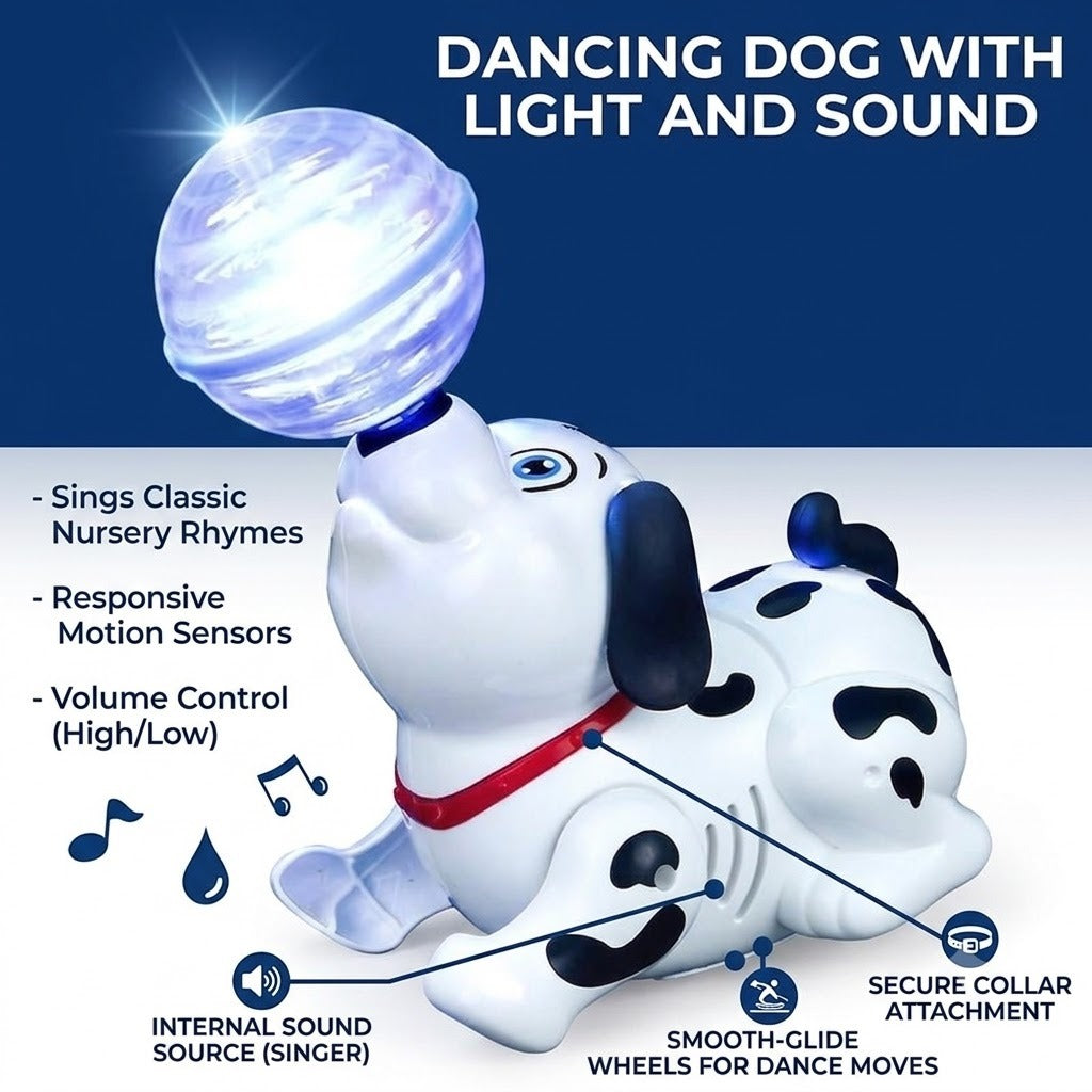 Dancing Dog Musical Toy