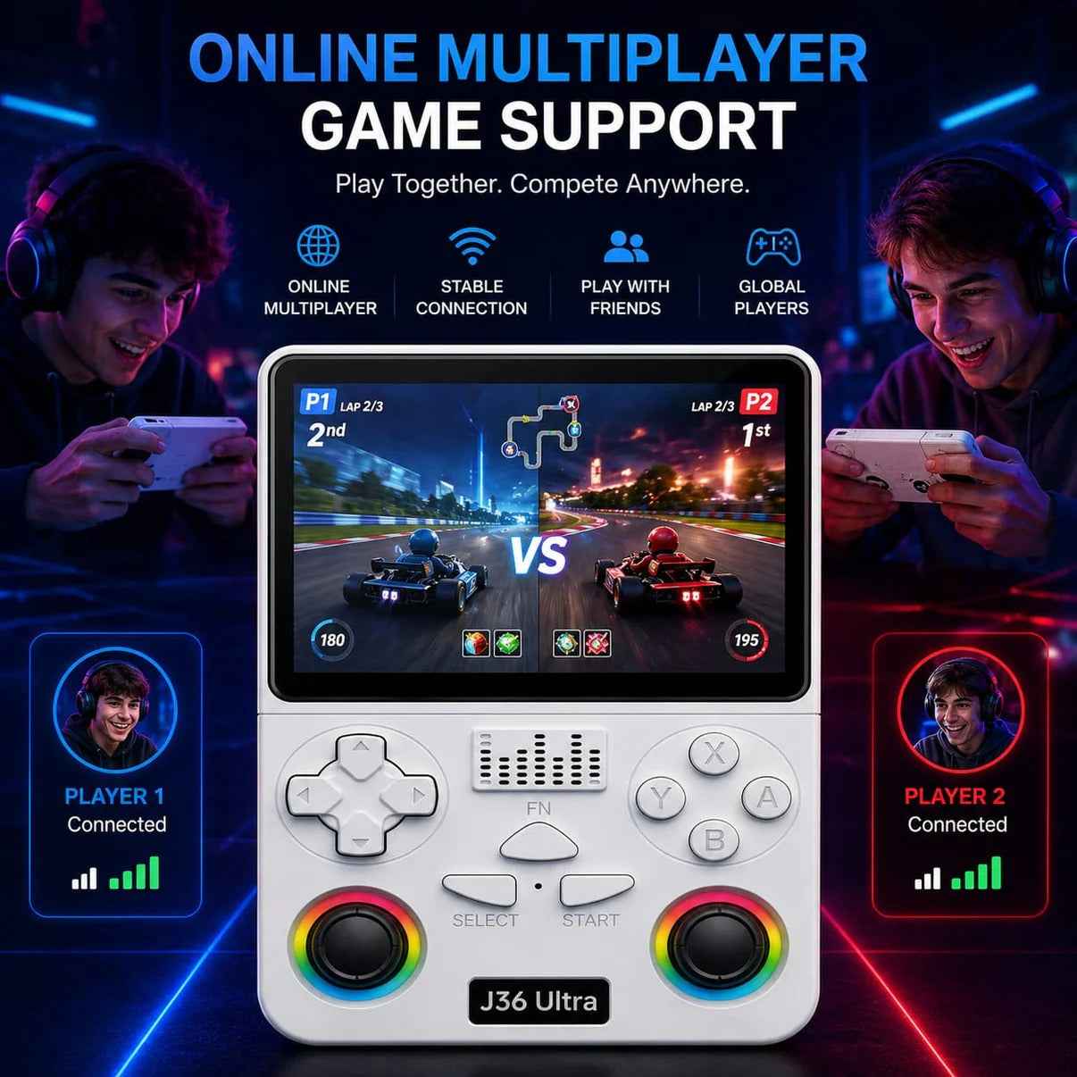J36 Ultra Handheld Gaming Console