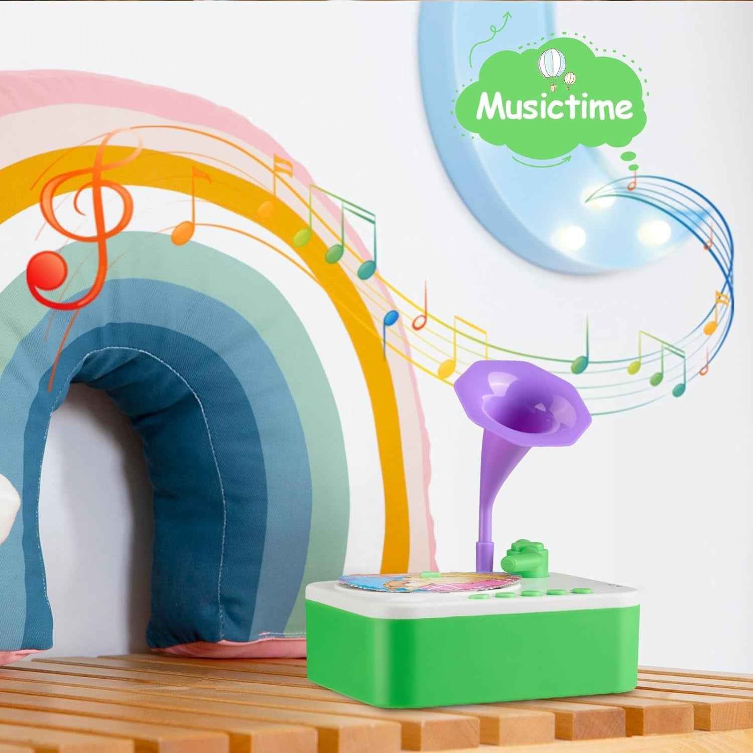 Kids Gramophone Story & Music Player