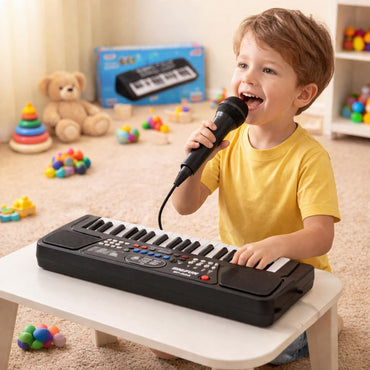 Kids Piano Keyboard with Microphone 37 Keys