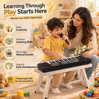 Kids Piano Keyboard with Microphone 37 Keys