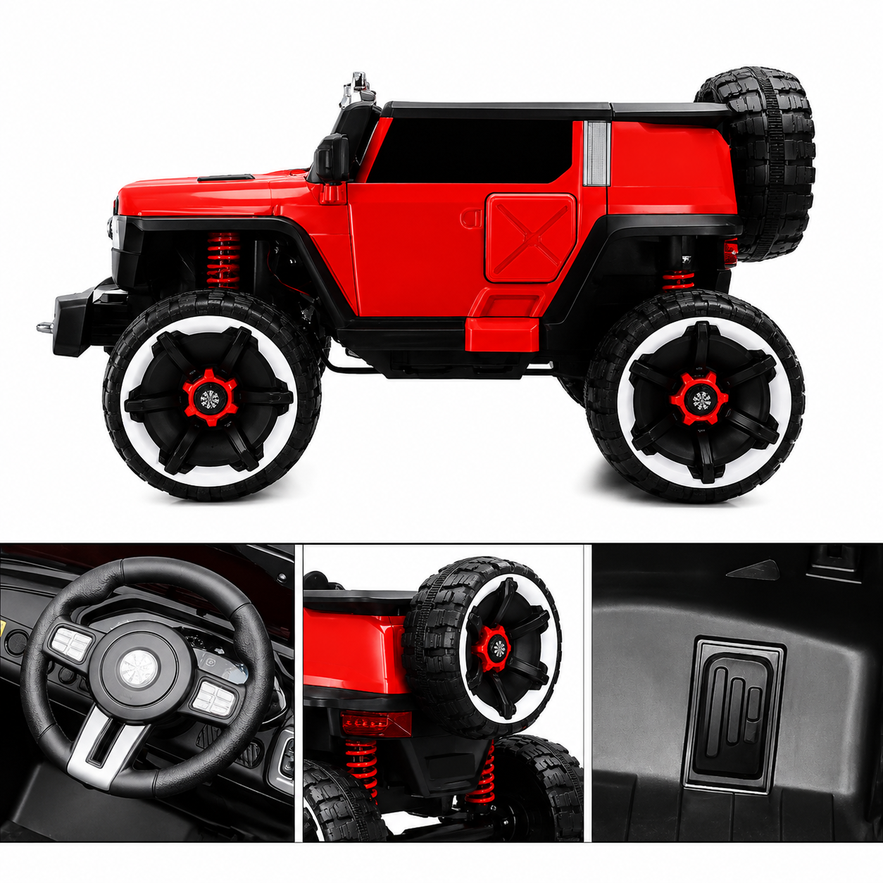 Kids Ride-On Jeep 1166 12V 4x4