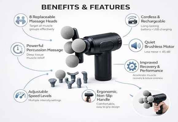 Mini Deep Tissue Massage Gun