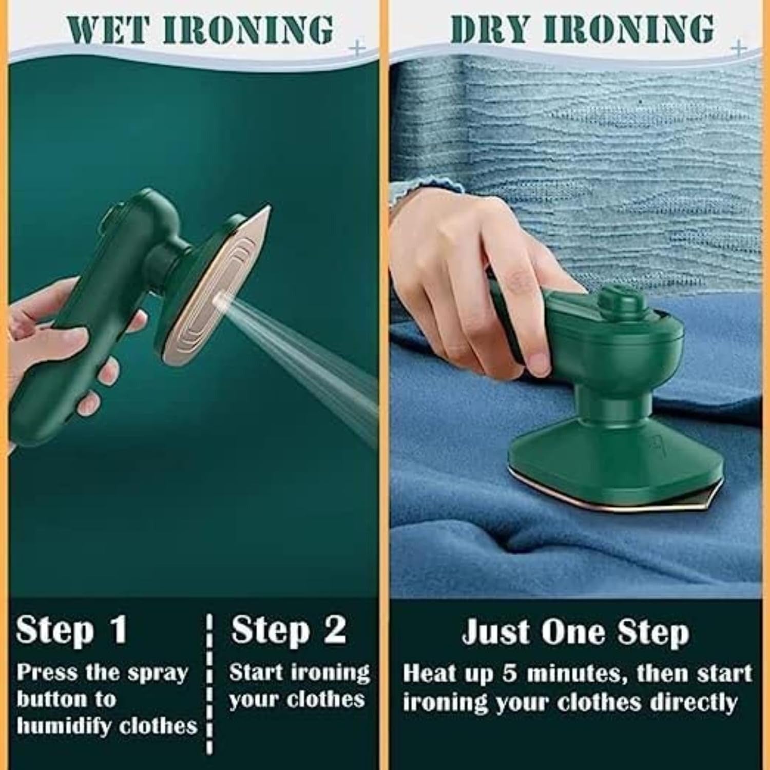 Mini Portable Steam Iron