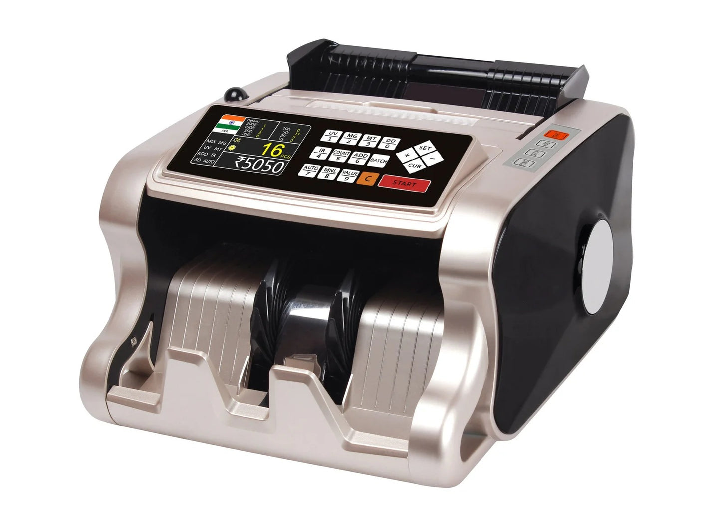 Mix Value Note Counting Machine