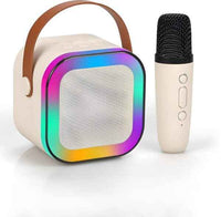 Portable Bluetooth Karaoke Speaker with Wireless Microphone