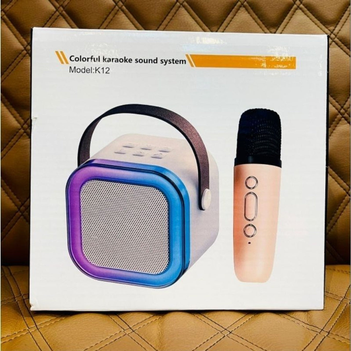 Portable Bluetooth Karaoke Speaker with Wireless Microphone