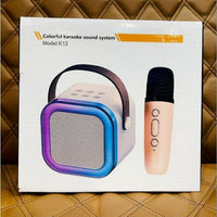 Portable Bluetooth Karaoke Speaker with Wireless Microphone