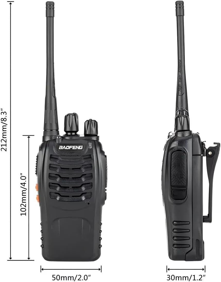 Portable Handheld Two-Way Radio Walkie Talkie