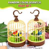 Preety Bird Singing Bird Cage Toy