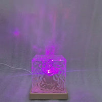 USB Dynamic Water Pattern Light – 16-Color Ocean Wave Projector Night Lamp with Remote & Rotating Ripple Effect for Bedroom, Kids & Adults