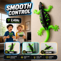 Remote Control Wall Climbing Gecko Toy