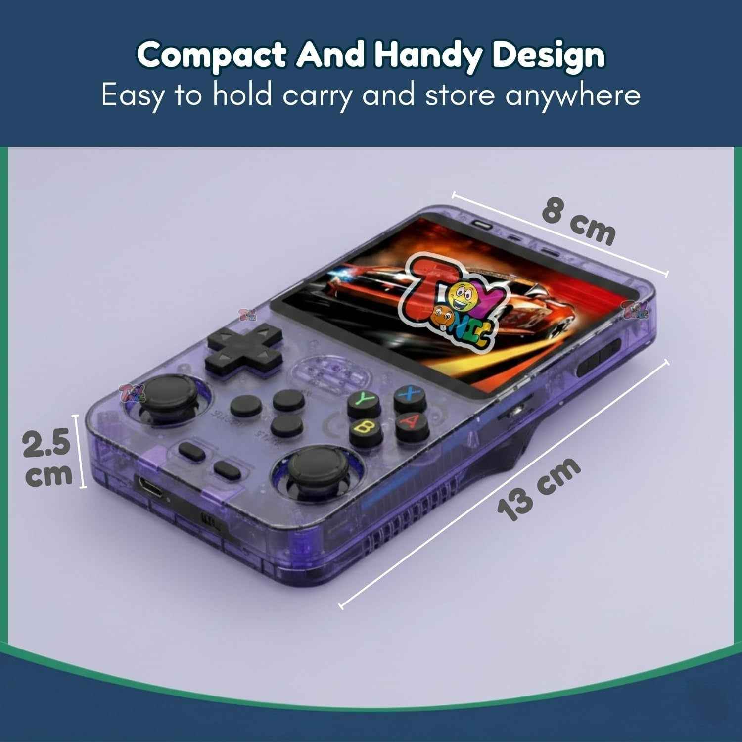 Retro Handheld Game Console 3.5-inch IPS