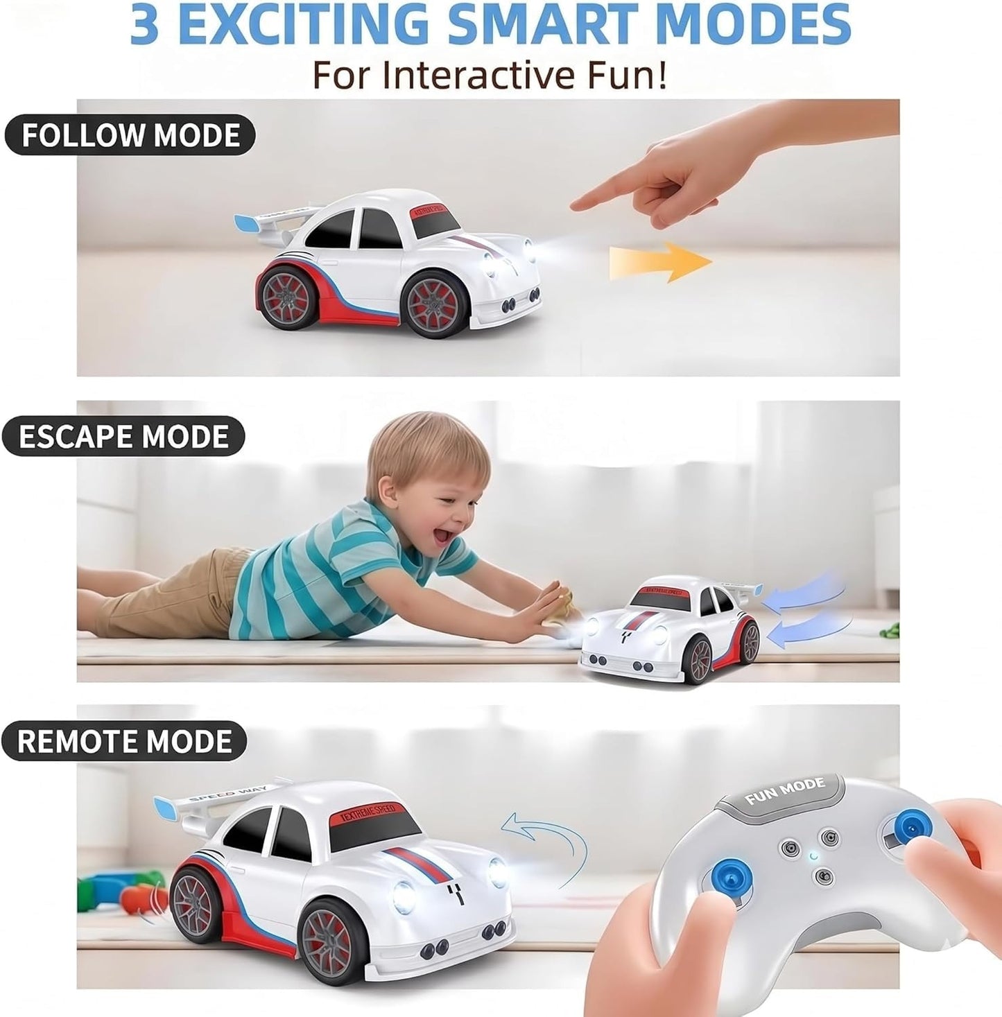 Smart RC Drift Car with Gesture Control