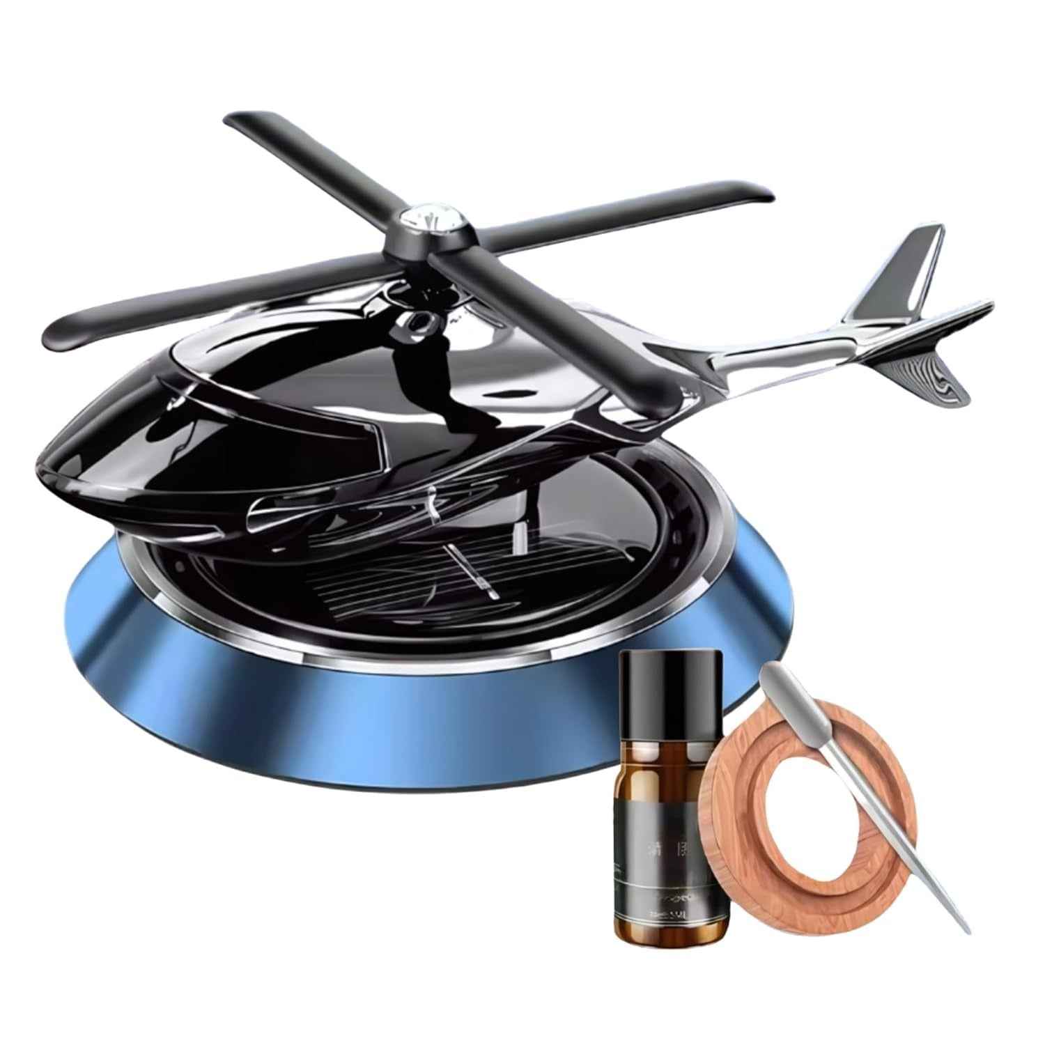 Solar Rotating Car Air Freshener Diffuser