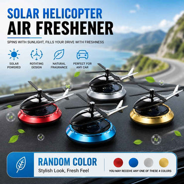 Solar Rotating Car Air Freshener Diffuser