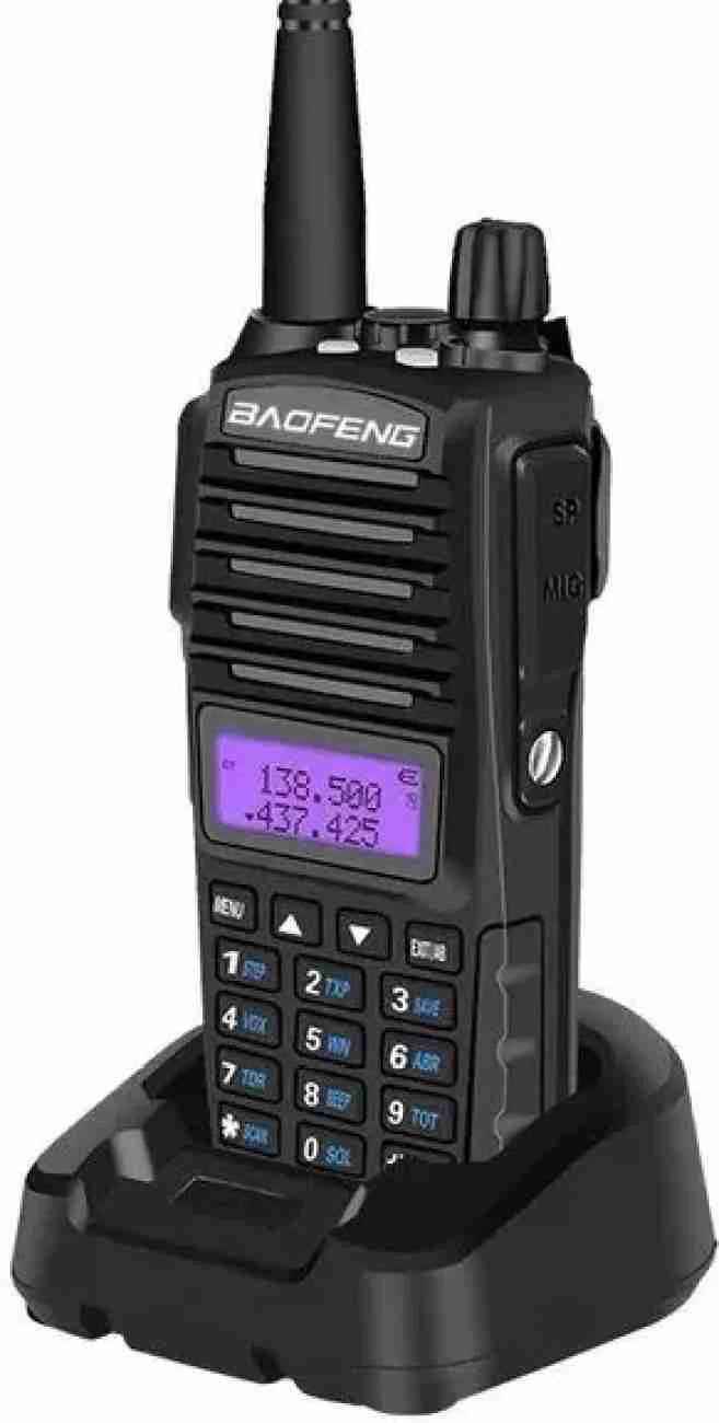 Baofeng Dual PTT/Dual Band FM Radio UV-82 – Set of 2, 5W VHF/UHF Handheld Two-Way Radios