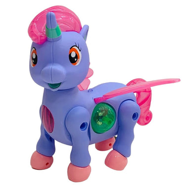 Walking Unicorn Musical Light-Up Toy